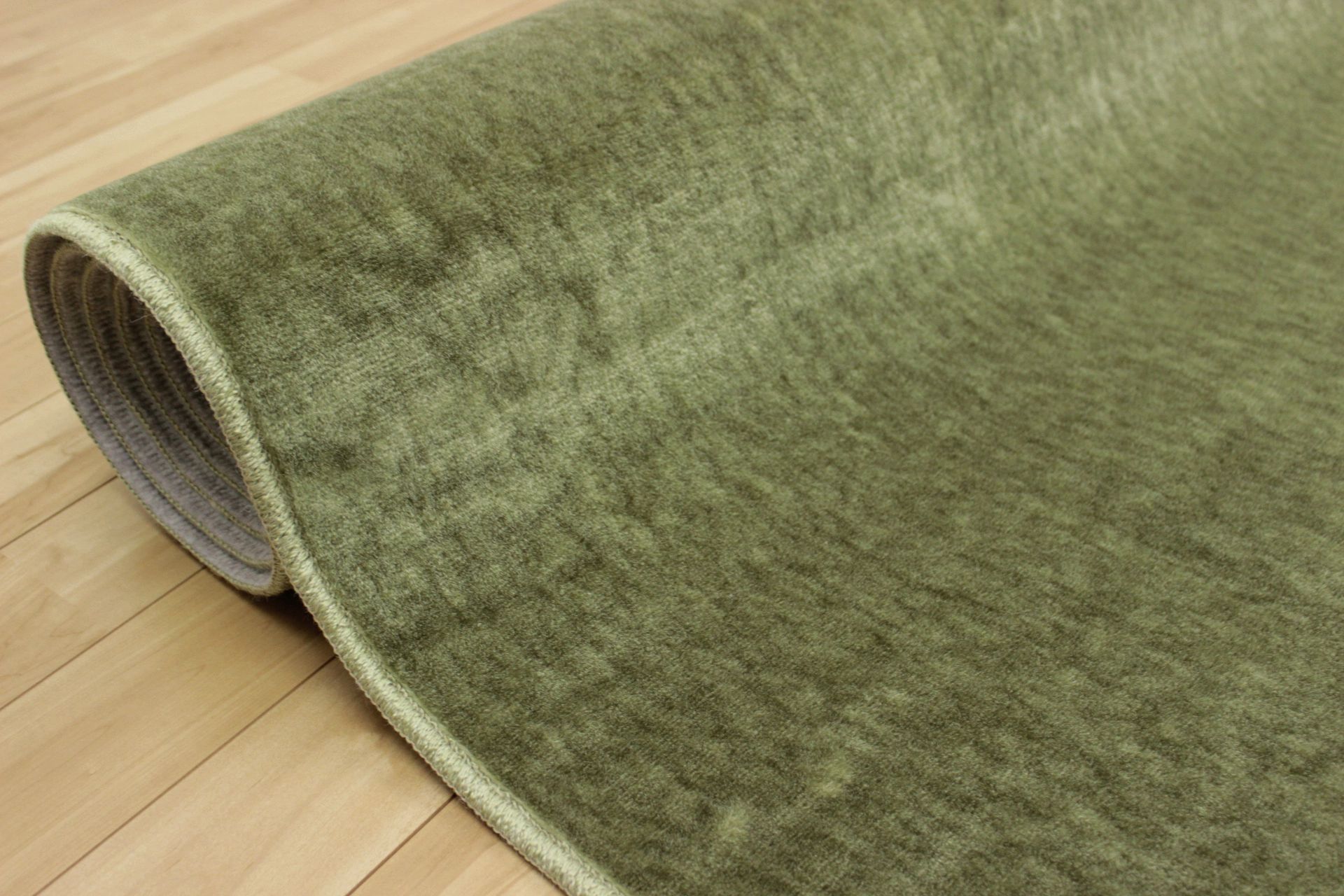 緑 カーペット 6畳