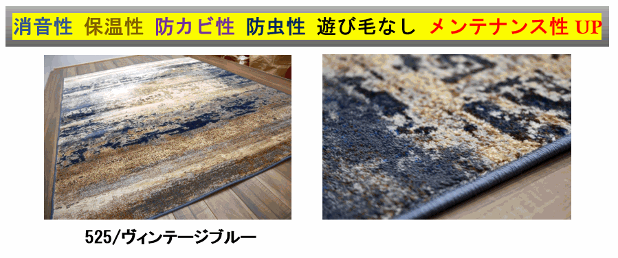 ラグ 絨毯 おしゃれ 画像