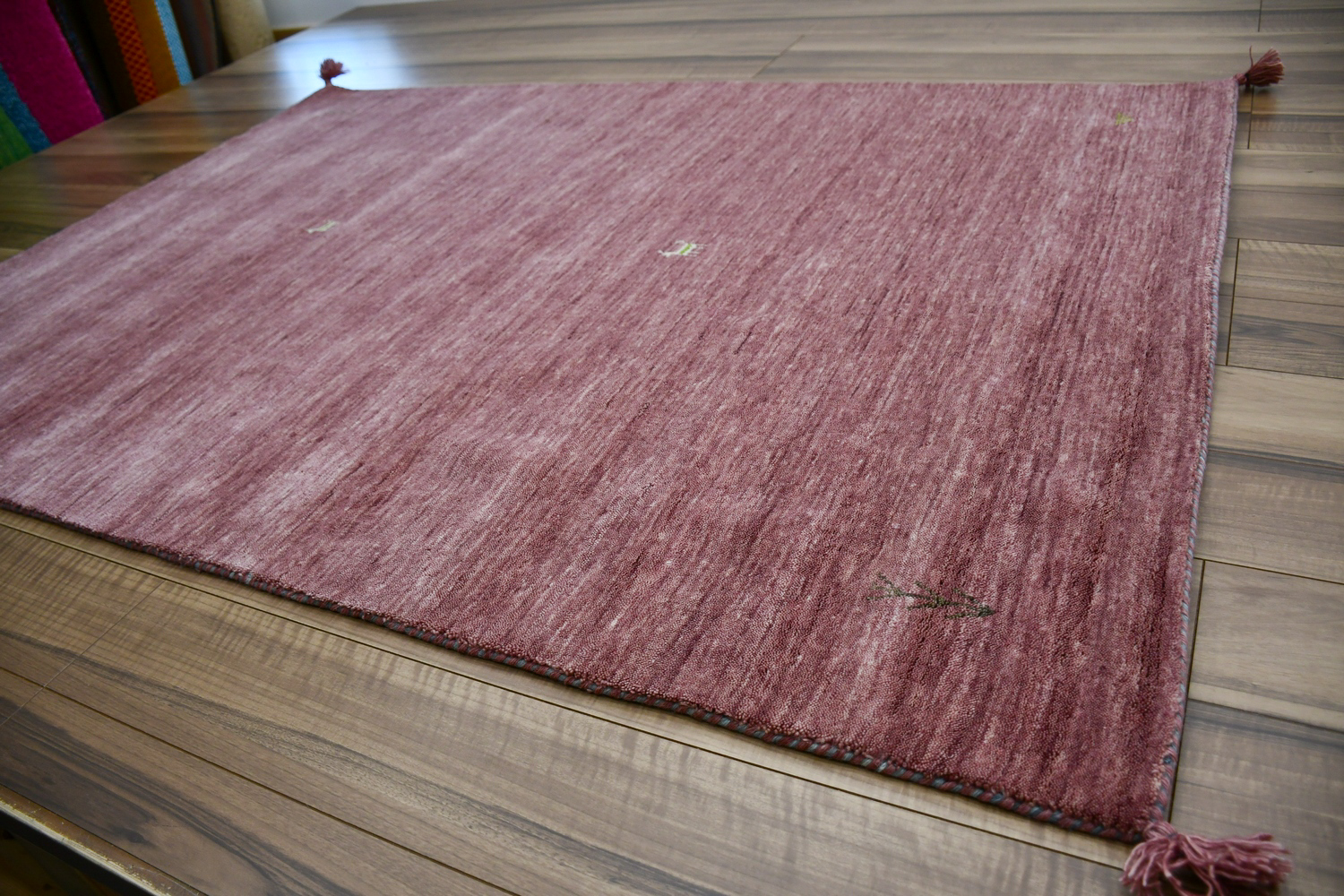 絨毯 ギャッベ 3畳 200×250 ラグ 厚手 ラグマット ウール ギャベ