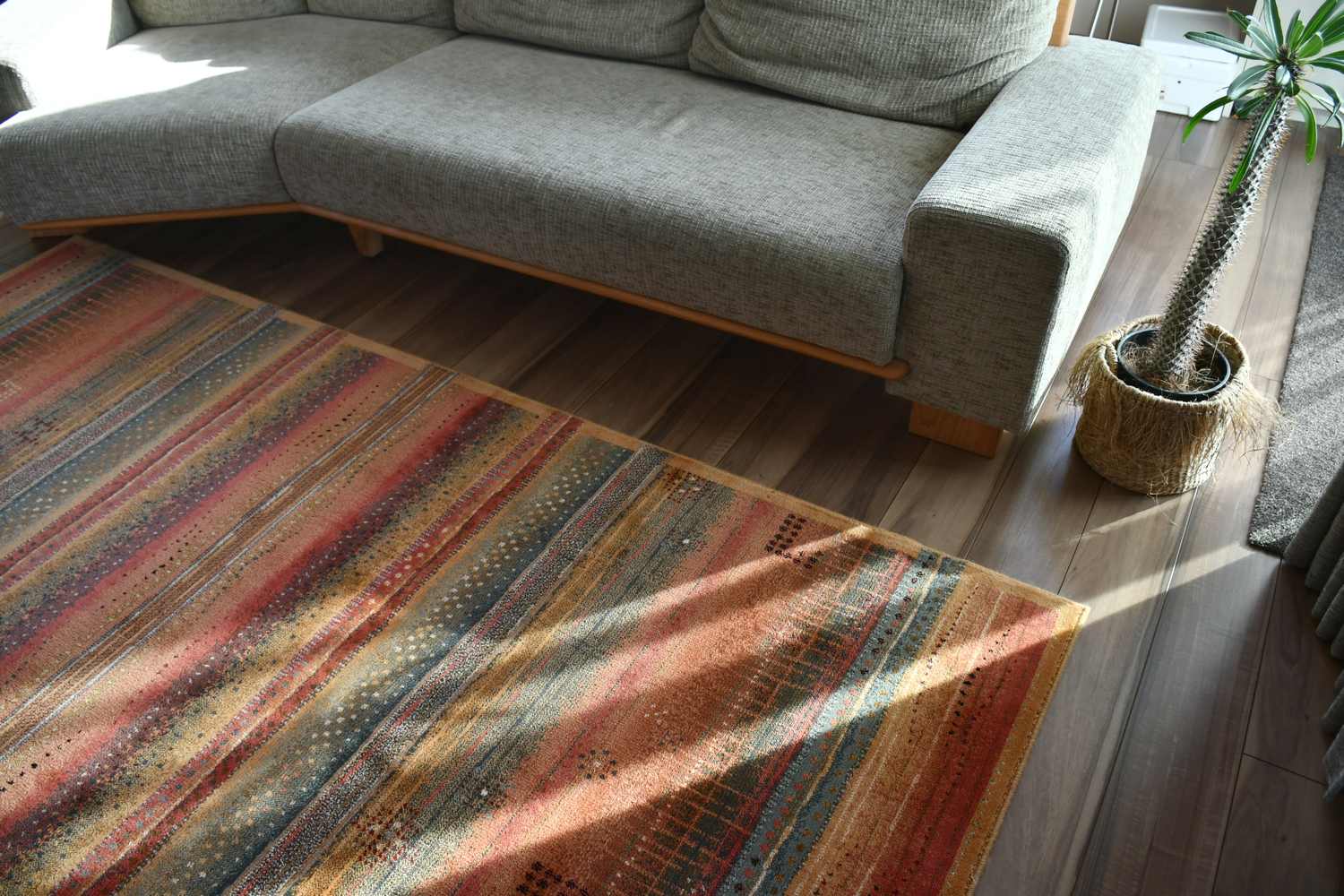 絨毯 カーペット 1畳 マット 80×150 ラグ ウール100％ 羊毛 じゅうたん 