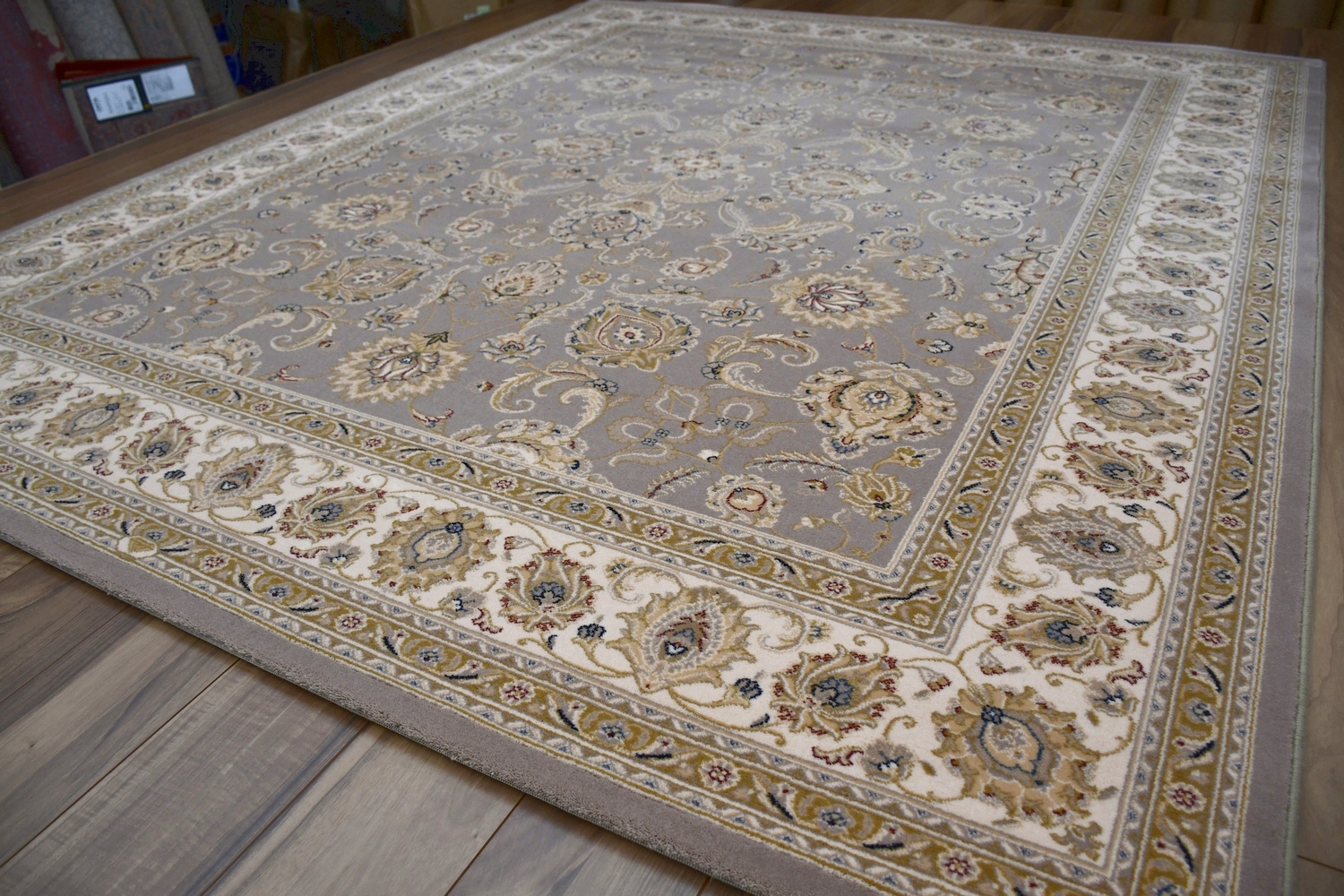 ベルギー カーペット ウール 6畳 240×300 絨毯 ラグ じゅうたん 高級 