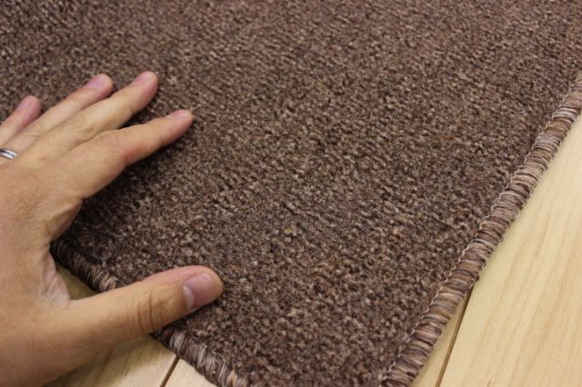 折り畳みカーペット 2畳 絨毯 日本製 抗菌 防臭 安い 激安 無地 ブラウン ベージュ 【品名 ハイビス】 江戸間2畳 176×176cm