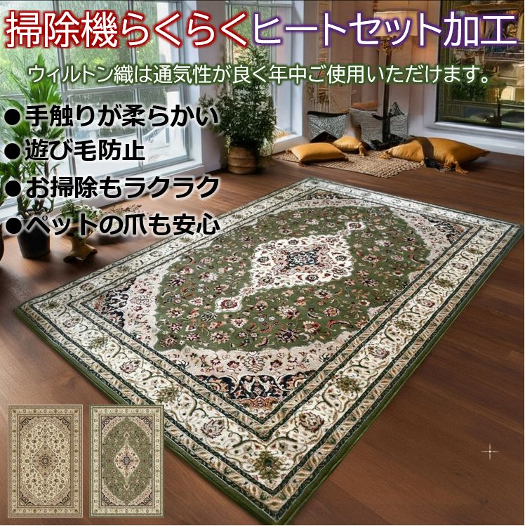 絨毯 ラグ 輸入 海外 画像 柄