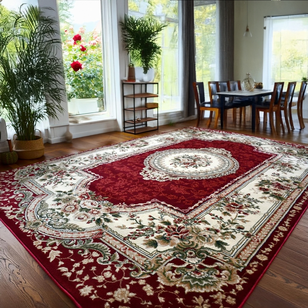 絨毯 じゅうたん おしゃれ 6畳 240×340cm ラグ カーペット ウィルトン