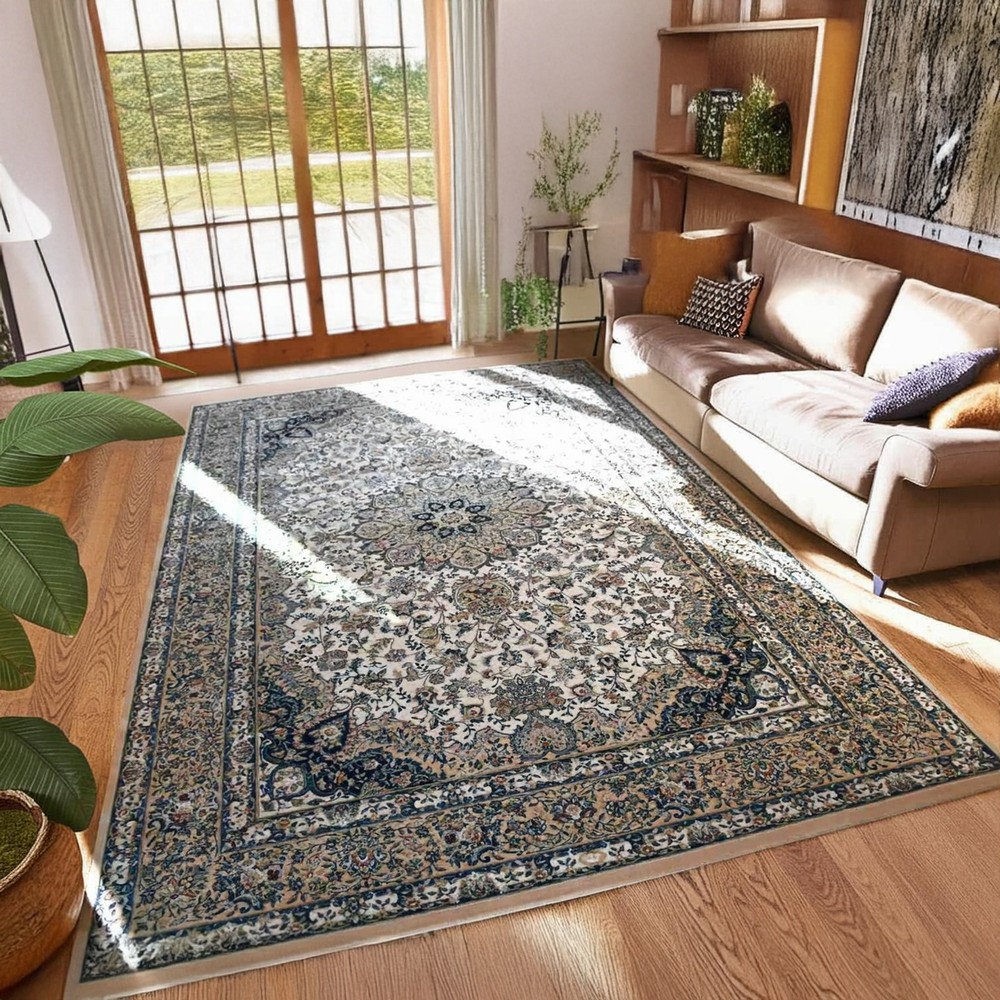 最高級絨毯★１００万定価★ アンティーク家具 リビング ダイニング カーペット シルク ウール140cm*200cm【世界最高工匠精心制作絨毯】  ☆１００万定価☆ 最高級絨毯 アンティーク家具 リビング ダイニング