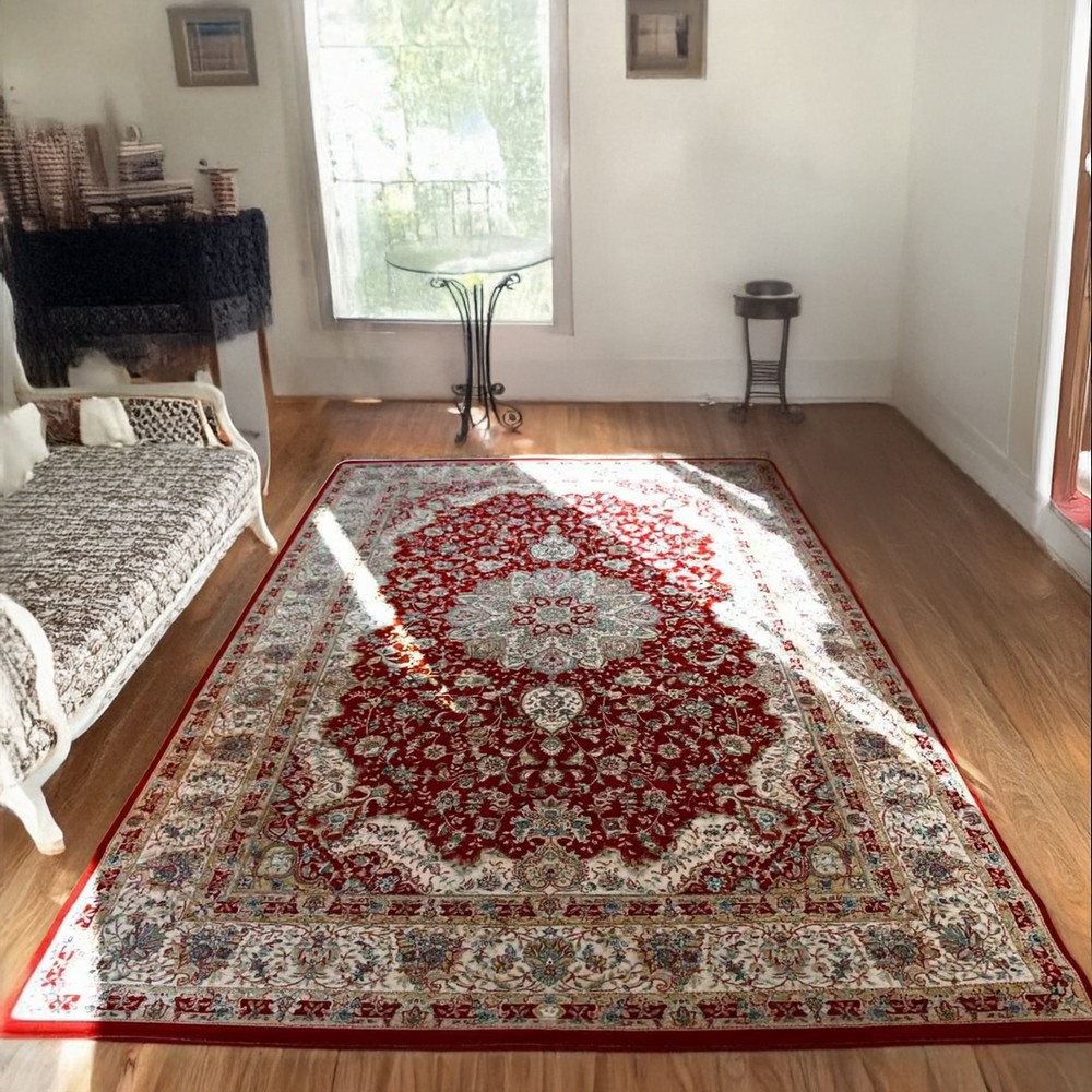 絨毯 カーペット 3畳 三畳 ベルギー ラグ ウール シルク 60万ノット