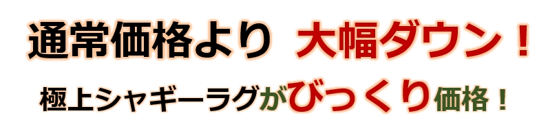 シャギーラグ ラグマット